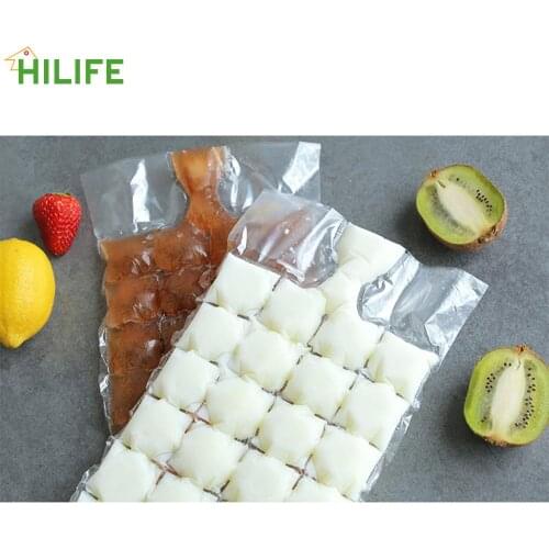 Ice Cream Molds Kitchen Accessories Party Supplies Ice Cube Molds Disposable Ice bag For Juice Water Ice Cream Whisky 10Pcs/Set