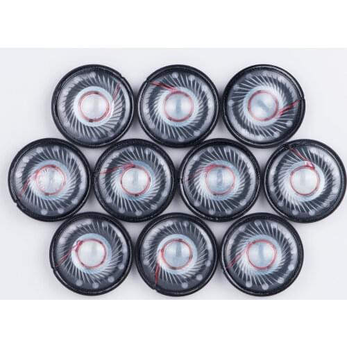HIFI 40mm Headphone Speaker Headset Driver 112DB 32 ohm Speaker Repair Parts Earphone Diy Neodymium Wholesale Good Quality10PCS