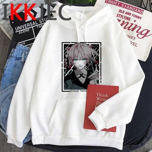 Kakegurui Yumeko Jabami hoodies male Ulzzang plus size printed harajuku men pullover sweatshirts hip hop y2k aesthetic