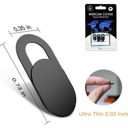 WebCam Cover Shutter Magnet Slider Plastic For iPhone Web Laptop PC iPad Tablet Camera Mobile Phone Privacy Sticker
