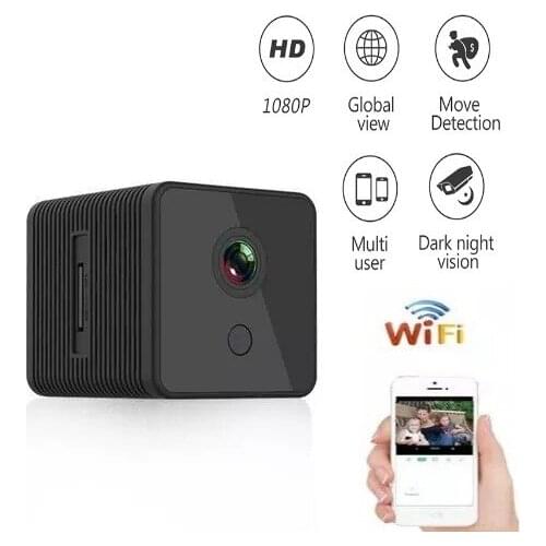 W19 1080P HD WiFi Camera Mini Camcorder Night Vision Motion Detection DVR Video Voice Recorder Small Cam Sport DV Home Security