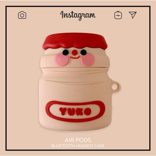 Lactic acid bacteria For AirPods 1 2 earphone case AirPods Pro Case Cute cartoon headphone Cover Protect Wireless Headset cover