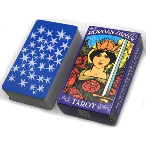 Morgans Greer Tarots 78 Card Deck Party Board Game Divination Fate Oracle