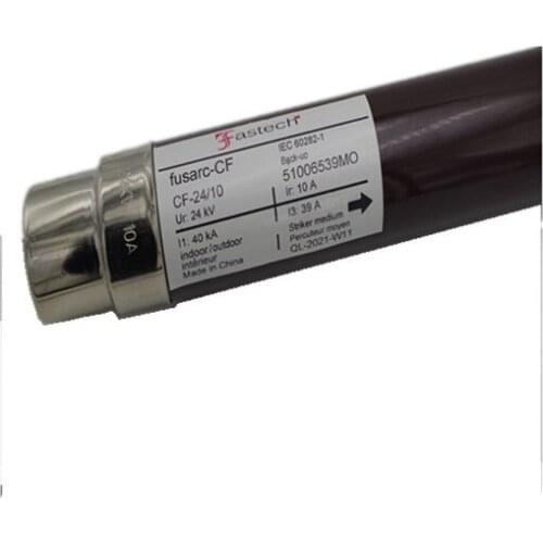 Power Transistor Component Electronic Cylindrical Fuse 24kV CF-24/10 Fuse Power