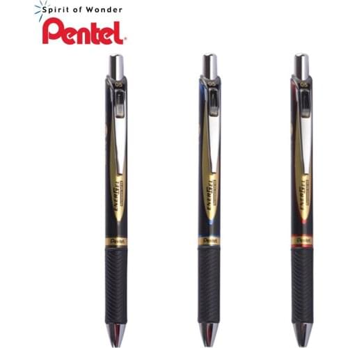 3Pcs Pentel Press The Gel Pen 0.5mm BLP75 Ultra-Smooth Neutral Pen Quick - Drying Pen The test Pen