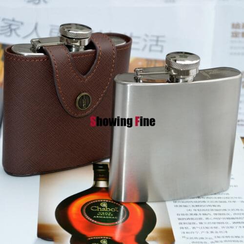 Showingfine Stainless Steel Flat Flasks