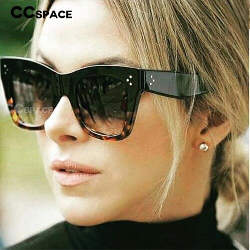 46333 Retro Cat Eye Rivet Sunglasses Men Women Fashion Shades UV400 Vintage Glasses