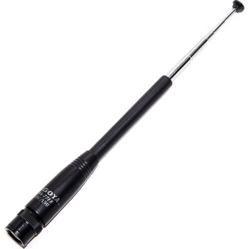 Telescopic Extendable 136-174/400-470 MHZ Dual Band Antenna for Handheld GPS Garmin Astro 220 320 430 Alpha 50 100