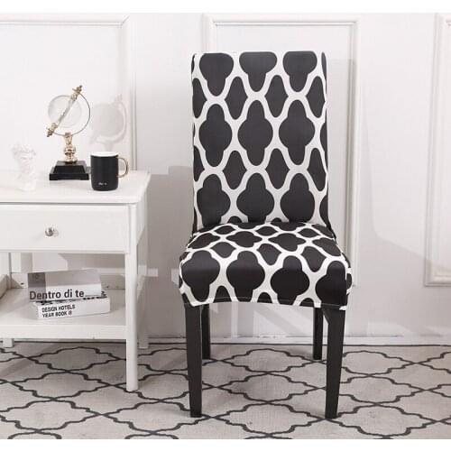 Universal Chair Cover Floral Print Chair Slipcovers Removable Chair Protector Covers for Dining Room Restaurant Hotel TS2