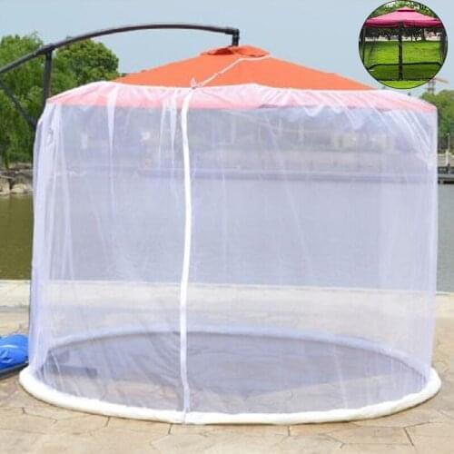Universal Canopy Mesh Net Screen Patio Umbrella Mosquito Net Canopy Umbrella Net
