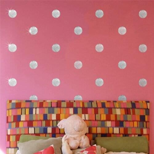 Polka Dot Wall Stickers Decal Child Kids Vinyl Art Decor Spots Circle - 3 Colors