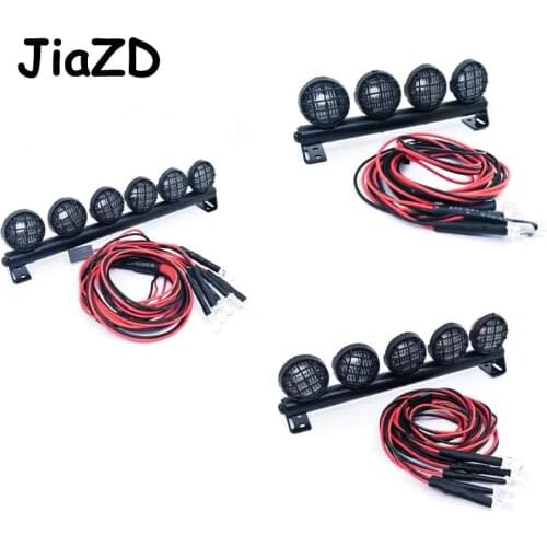 1PCS Multi-function 4/5/6 Flashing Mode Bright LED Lamp for 1/10 1/8 RC HSP Traxxas TAMIYA CC01 4WD Axial SCX10 Model Car W22