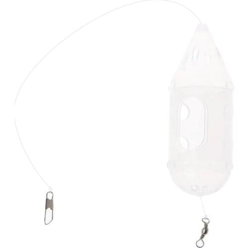 1PC New Small Bait Cage Fishing Trap Basket Feeder Holder Catcher For Angler N0PC