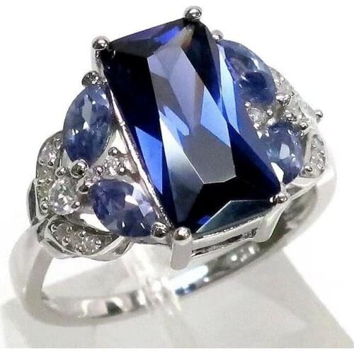 3 Color BAOSHIANA Fashion Simple Silver Inlaid Rhinestone Zircon Ring for Women Wedding Party Fashion Jewelry