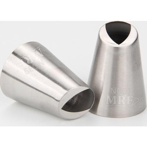 30pcs/lot)Free Shipping New Stainless Steel Cake Decorating Russian Flower Nozzle #NO39