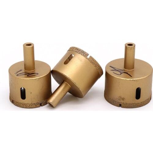 4-55mm Brazing Hole Opener Diamond Coated Core Drill Bit Tile Glass Marble Granite Ceramics Saw Metal Cutter Carbide Drill sets