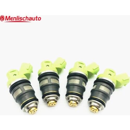 4PCS 23250-75060 23209-79105 Fuel Injector For Japaness Car 1995~2005 S.B.V 1999~2003 2.4L 2RZ