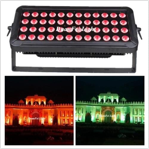 8lot high bright led city color wall wash light dmx rgbw 48x10w 4in1 quad color led waterproof light