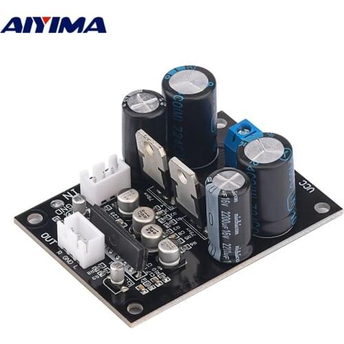 AIYIMA Dynamic Microphone Preamplifier Board Two-channel Stereo Preamp DIY Home Sound Theater