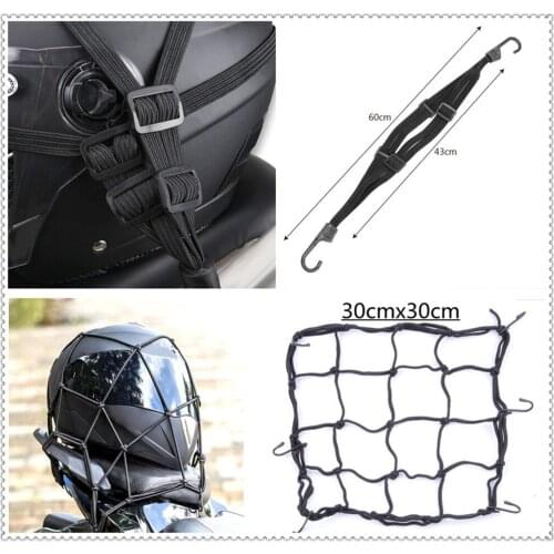 Motorcycle accessories mesh hook storage luggage cargo helmet net for Ducati ST4 S ABS 748 750SS 900SS 1000SS 996 998 B S R