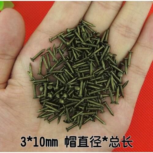 Antique Tacks Iron Decorative Upholstery Tacks bronze Bronze decorative sofa bubble nail 3mm*10mm