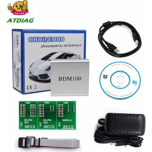 BDM100 V1255 Professional ECU Flasher Chip Tuning Programmer Interface BDM 100 ECU Flasher Code Reader OBDII Diagnostic Tool