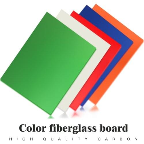 1.5mm 250*200 colored Glassfibre Template Board Sheet Epoxy Glass Fiber G10 FR4 Fibreglass Plate For DIY QAV drone accessory