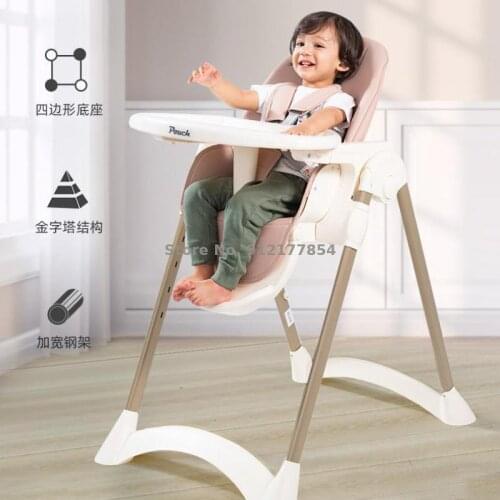 Baby Dining Chair Childrens Home Portable Foldable Baby Large Space Multi-function Dining Table And Chair