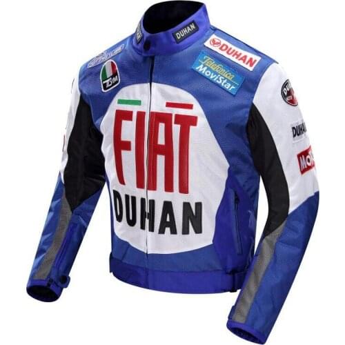 DUHAN professional Moto GP Racing cloth off road racing all the year fit lining can take off D082 jacket red blue black