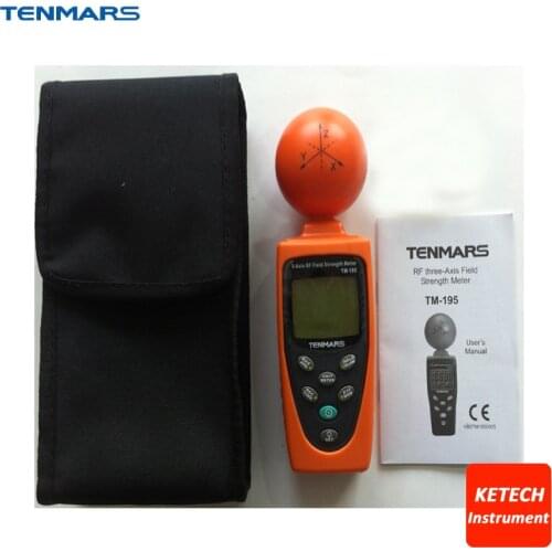 3-AXIS EMF RF Radiation ElectroSmog Power Meter Tester TM195