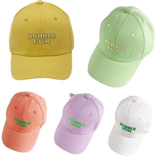 L5YC Unisex Kids Summer Sun Hat Pre-curved Visor Bright Color Sunlight Protection for Beach Golf Tennis Outdoor Sports