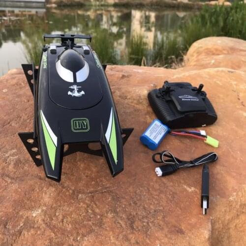 4 Channels RC Boats Plastic Electric Radio Remote Control High Speed Boat Twin Motor Racing Boat Speedboat Kid Chirdren Toy