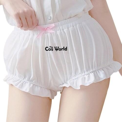 Lolita Sweet Bloomers Underwear Leggings Safety Pants Shorts Cosplay Costumes
