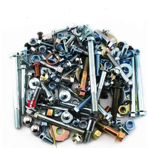 Motorcycle GN125 outlooking screw for Suzuki 125cc GN 125 out looking hardware complete screws nuts spare parts