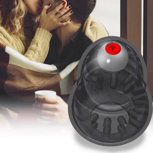 Men Penis Glans Stimulator Prolonging Ejaculation Trainer Masturbator Sex Toy