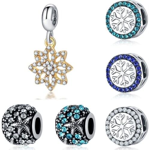 Charms silver plata de ley original bracelet beads for fashion jewelry making fabrication de bijoux charm