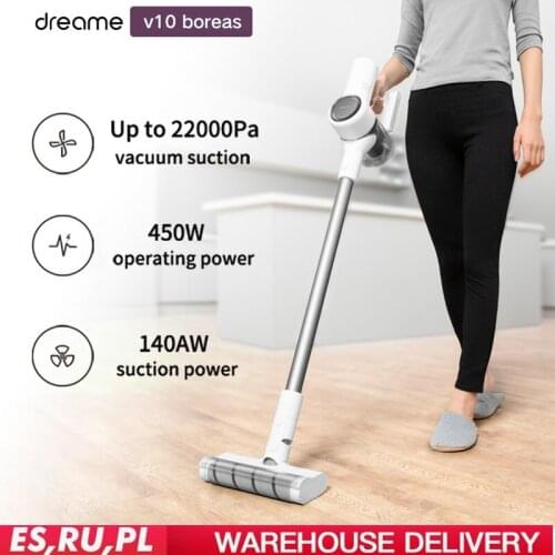 Dreame V10 Boreas Vacuum Cleaner Handheld Portable Wireless Vacuum Cleaner Upgrade 22kpa Suction For Home