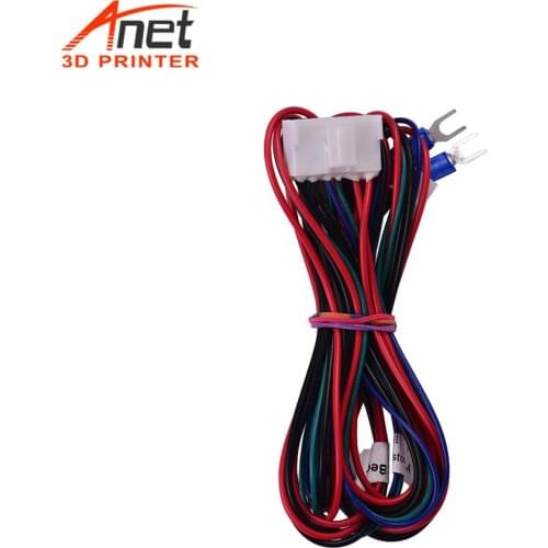 Anet Hotbed Wire(20AWG) Heatbed Heated Bed Wire Line Cable for Anet A8 Plus E16 3D Printer Accessories Length 90cm / 35.4inch