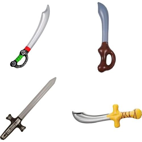 1pcs New upgrade Inflatable Pirate Cutlass Sword Toy Loot Party Bag Fillers Wedding Swim Pool Play Toys for Children Kids