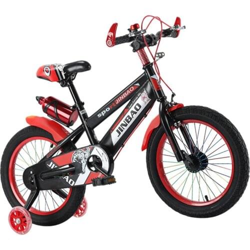 18 Inch Non-slip Grip Balance Bike Freestyle Children Bicycle For Boys Girls With Training Wheels Outdoor Cycling Balance Bike
