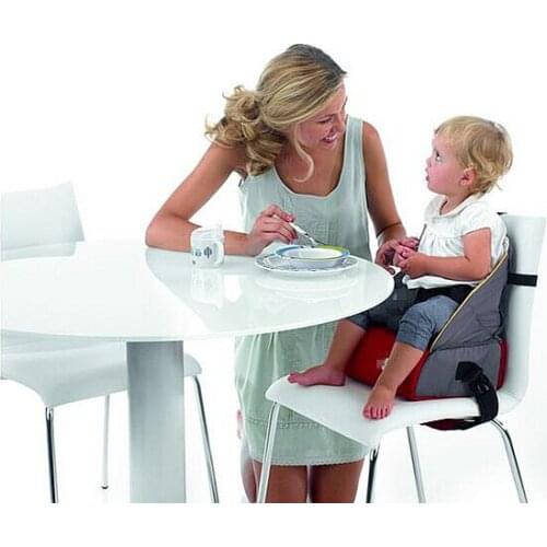 Child Safety High Feeding Chair Diaper Bag Multifunctional Mummy Bag Portable Folding Booster Seats Baby High Chair 3 in 1