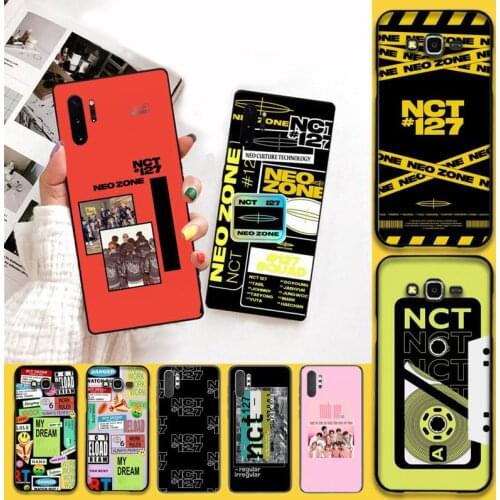 Kpop NCT 127 Neo Zone logo Phone Case For Samsung Galaxy Note20 ultra 7 8 9 10 Plus lite J7 J8 Plus M21 M30S