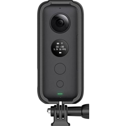 For Insta 360 One X Frame Border Protector Motorcycle Helmet Bracket for GoPro Interface