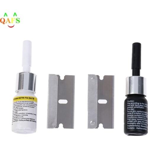 1set High Quality Car Auto Glass Scratch Crack Restore Tool Car Windshield Repair Resin Glass Repair Wholesale