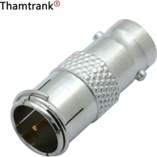 10pcs/lot BNC Female Jack to F Fast Male Plug Coaxial Adapter Coupler Extender RF Coaxial Connector Converter Wholesales