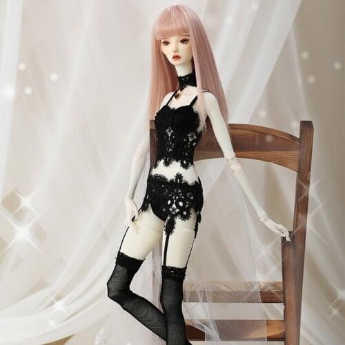 New arrival Doll BJD SD 1/4 White Swan 48.5cm Girl Slender Body Free Eye Balls Fashion Shop luodoll