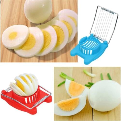 Multifunction Cut Kitchen Egg Slicer Sectioner Cutter Mold Flower Edges New High Quality Kitchen Accessories Egg Shaper