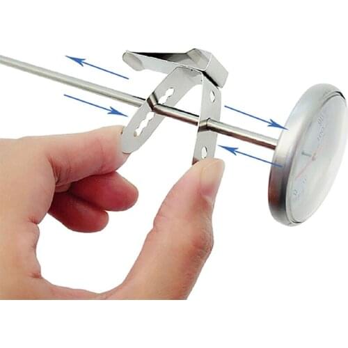 Stainless Steel Barbeque Thermometer Probe Clip Holder Preventing Scald