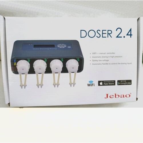 Jiebaos new four-head titration pump with WIFI DOSER3.13.4 and 2.4 can be operated manually by mobile phone