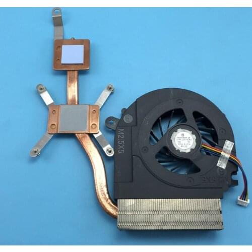 New Original For Dell Studio 1555 PP39L 1557 1558 Heatsink Cooling Fan UDQFZZR34DQU W956J W965J Compatible DFS541305LH0T F8J1